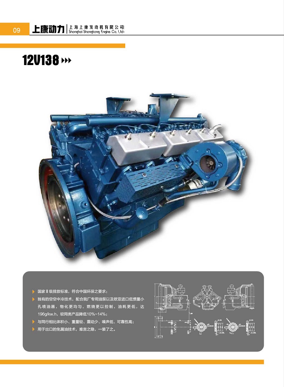 上海亚洲城yzc品质12V138发动机